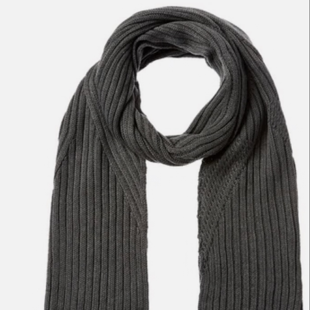 Ugg Ribbed Oversized Wool-Blend Scarf